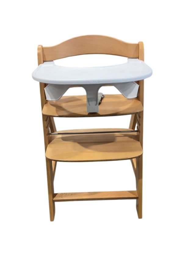 hauck high chair harness Hauck Alpha+ Grow Along Wooden High Chair Seat with White Removable Tray, Natural/White, Missing seat harness