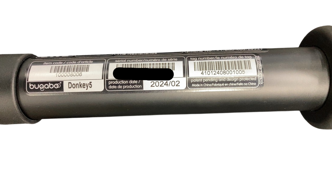 Shop Bugaboo Donkey 5 Mono Stroller Frame Only, 2024, Black at GoodBuy Gear