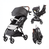 Shop Summer by Ingenuity 3D Quick Close CS+ Stroller, 2025, Gray at GoodBuy Gear
