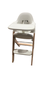 Shop Mockingbird High Chair, 2.0, Natural Beech, White at GoodBuy Gear