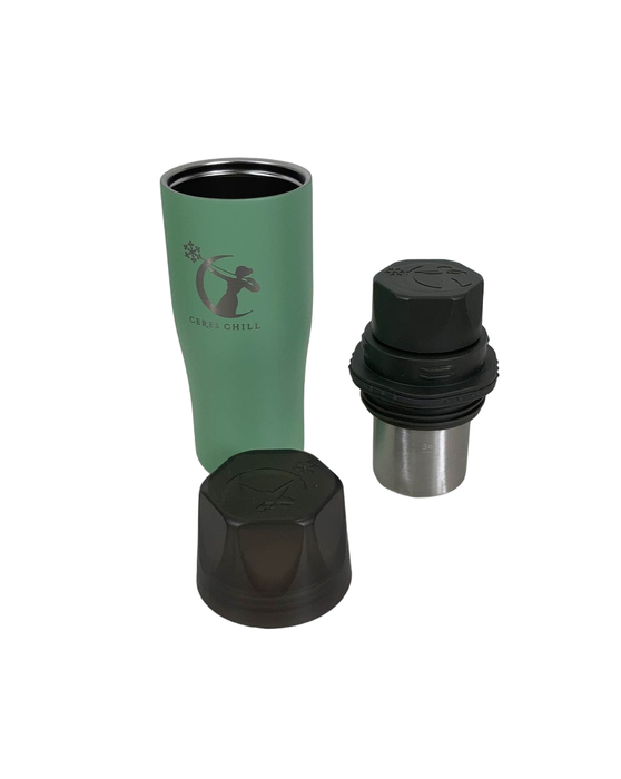 Shop Ceres Chill Demigoddess Mini Chiller, Sweet Pea (Zen Green) at GoodBuy Gear