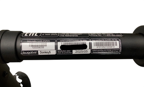 Shop Bugaboo Donkey 5 Mono Stroller, 2025, Black, Midnight Black, Misty White at GoodBuy Gear