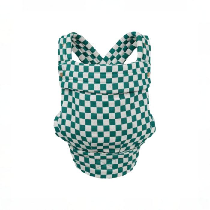 Shop Mabē The Monarch Carrier, Evergreen Check at GoodBuy Gear