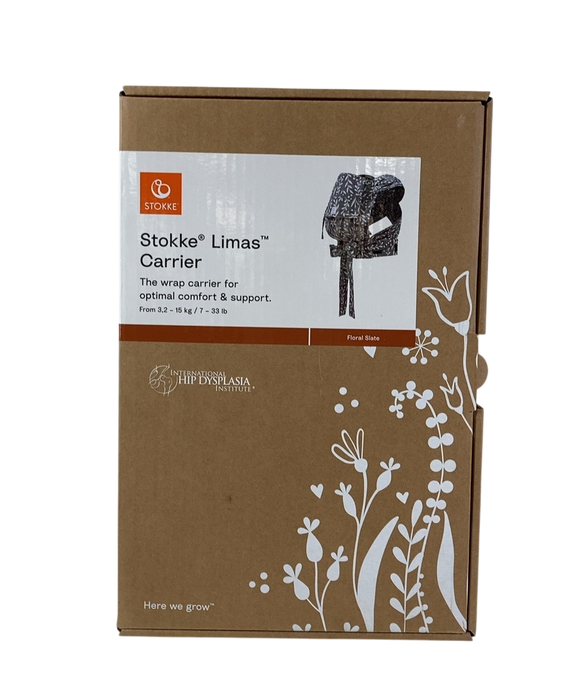 Shop Stokke Limas Carrier, Floral Slate at GoodBuy Gear