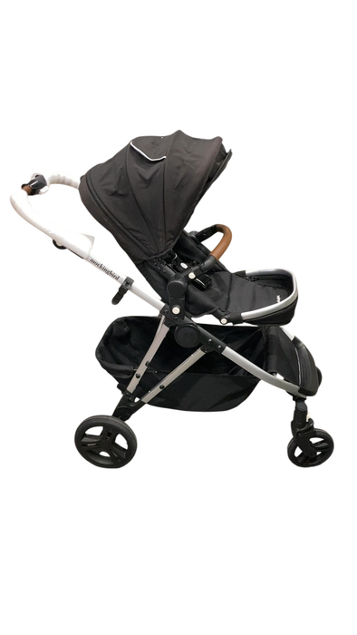Shop Mockingbird Single to Double 2.0 Stroller, 2023, Black, Silver With Penny Leather, Windowpane at GoodBuy Gear