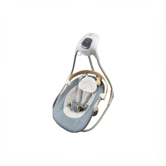 Shop Ingenuity Simple Comfort 2-in-1 Swing Rocker, Chambray at GoodBuy Gear