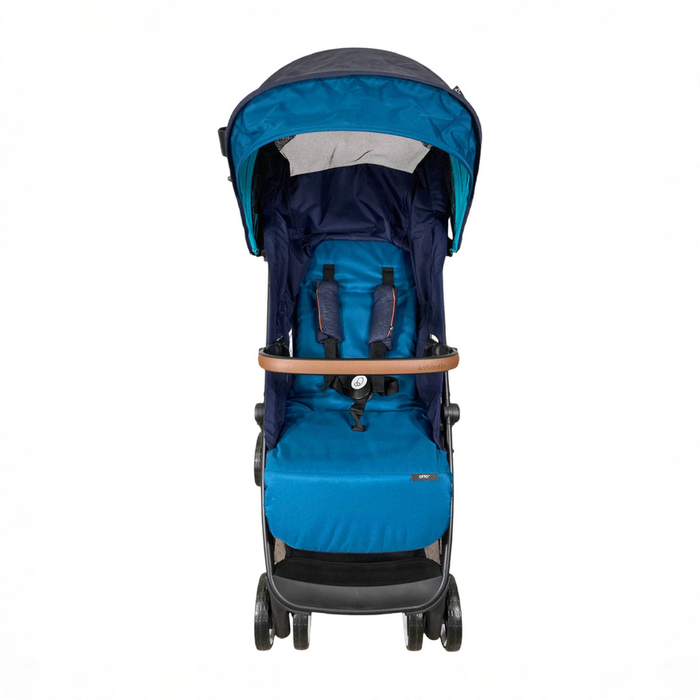 Shop Evenflo GOLD Otto Self-Folding Lightweight Travel Stroller, 2022, Sapphire Blue at GoodBuy Gear