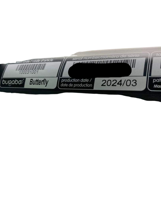 Shop Bugaboo Butterfly Stroller, 2024, Black, Stormy Blue, Stormy Blue at GoodBuy Gear