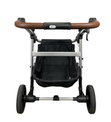 Shop Mockingbird 2.0 Single to Double Stroller Frame, 2024, Silver With Penny Leather at GoodBuy Gear