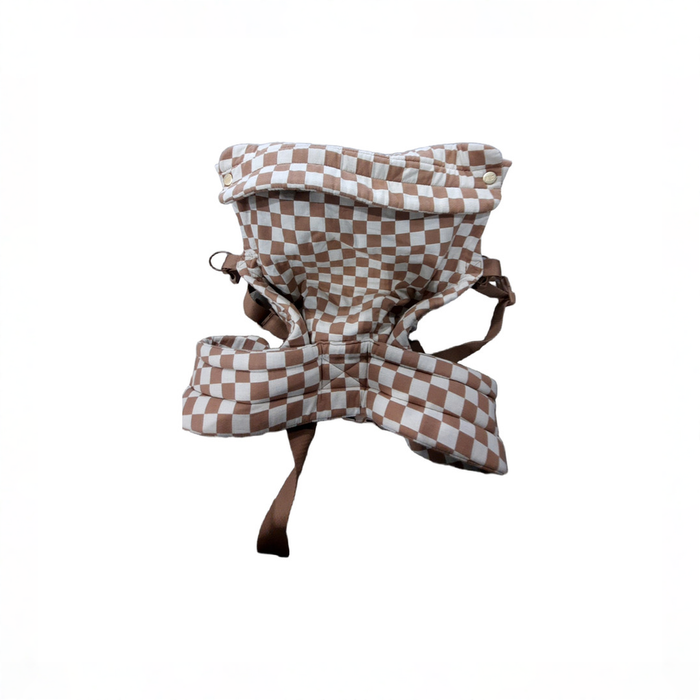 Shop Mabē The Monarch Carrier, Mocha Check at GoodBuy Gear