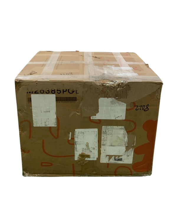Shop Babyletto Kiwi Gliding Ottoman, Performance Grey Eco-Weave with Light Wood Base at GoodBuy Gear