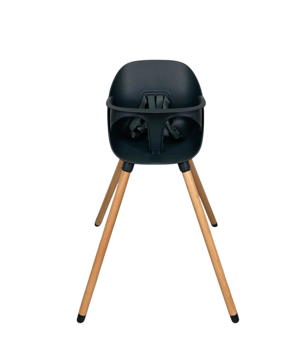 Shop Lalo High Chair with Infant Kit, Licorice, Licorice, Natural Wood at GoodBuy Gear