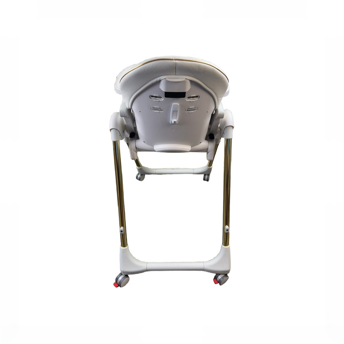 Shop Peg Perego Prima Pappa Zero 3 High Chair, White/Gold at GoodBuy Gear