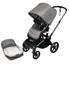 used Bugaboo Fox 5 Stroller, Graphite Frame, Grey Melange, 2023