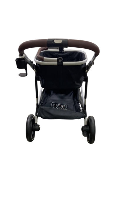 Shop Cybex Gazelle S Modular Stroller, 2024, Moon Black, Silver Frame at GoodBuy Gear