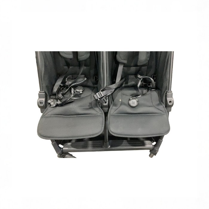 Shop Silver Cross Jet Double Travel Stroller, 2025, Black at GoodBuy Gear