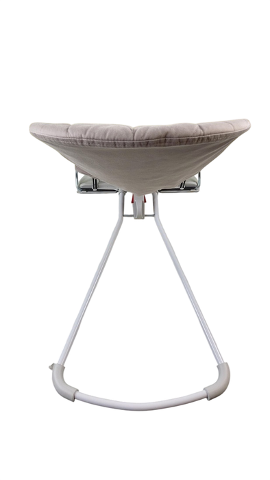 Shop BabyBjorn Bouncer Bliss, Light Gray Frame, Sand Gray Cotton Petal Quilt at GoodBuy Gear