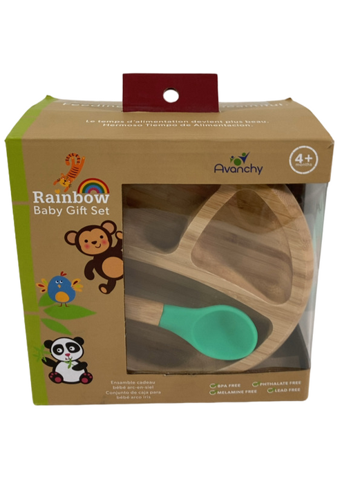 Shop Avanchy Rainbow Baby Gift Set, Green at GoodBuy Gear