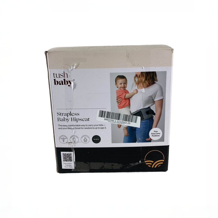 Shop TushBaby Hip Baby Carrier, Black at GoodBuy Gear