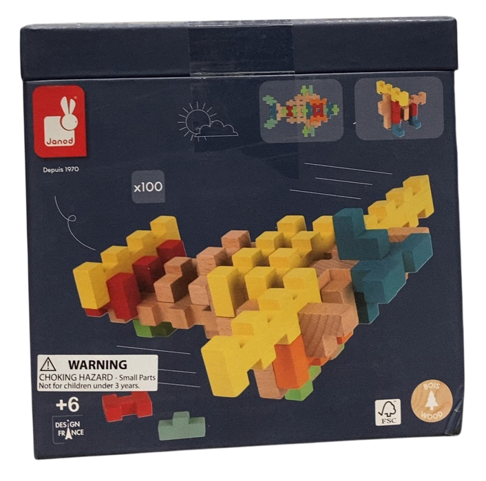 Shop Janod Construction 100 Piece Set, J08301 at GoodBuy Gear