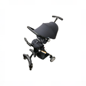 Shop Evolur Velo Rider Stroller, 2024, Caviar at GoodBuy Gear