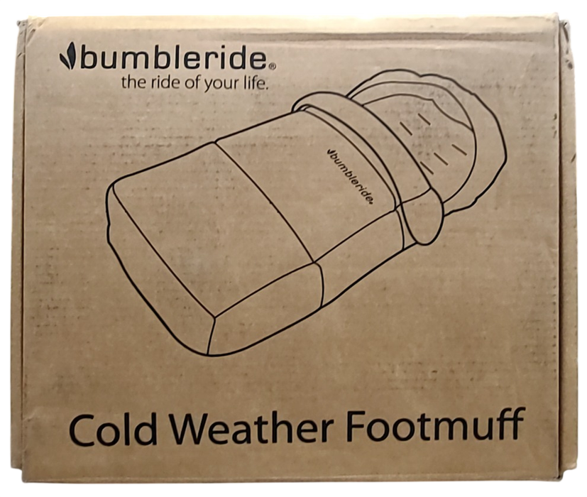 Shop Bumbleride Cold Weather Footmuff, Matte Black at GoodBuy Gear