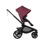 Shop Bugaboo Kangaroo Single To Double Stroller, 2024, Black, Dark Cherry, Dark Cherry at GoodBuy Gear