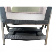 Shop Monbebe Height Adjustable Baby Bassinet, Castle Point at GoodBuy Gear