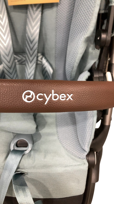 Shop Cybex Gazelle S Modular Stroller, 2024, Sky Blue, Taupe Frame at GoodBuy Gear