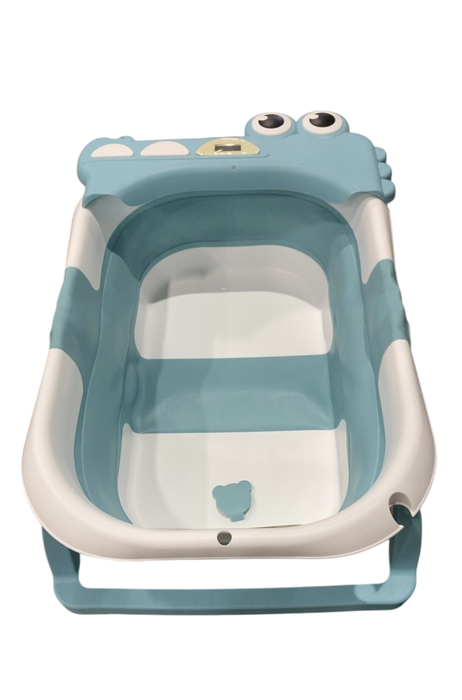 Shop Tavlshero Collapsible Baby Bathtub, Blue at GoodBuy Gear