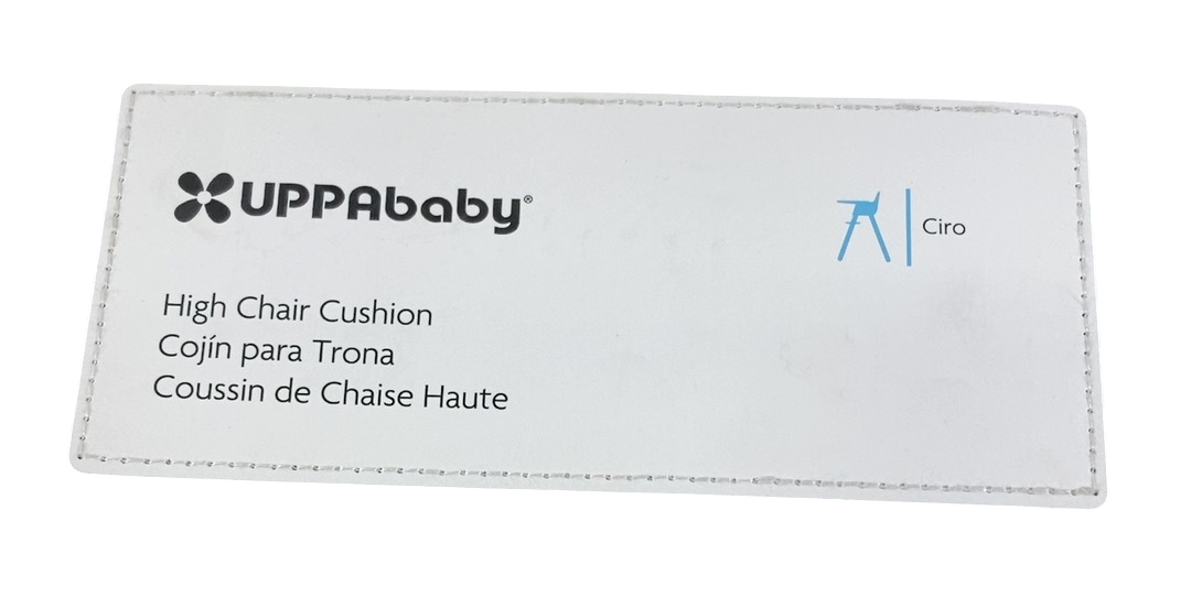 Shop UPPAbaby Ciro High Chair Cushion, Grey at GoodBuy Gear