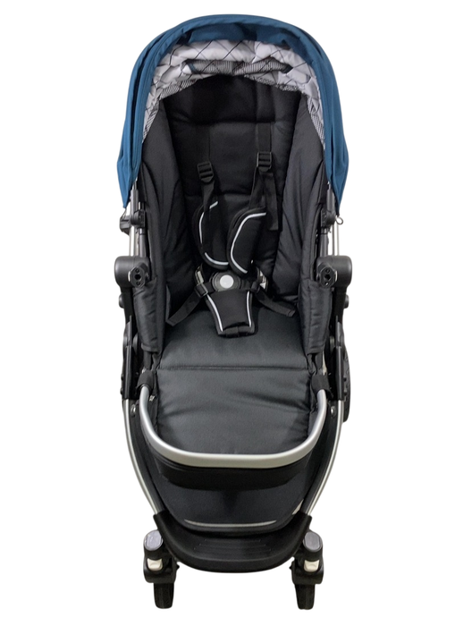Shop Mockingbird Single 2.0 Stroller, Sea, Windowpane, Silver With Penny Leather, 2025 at GoodBuy Gear