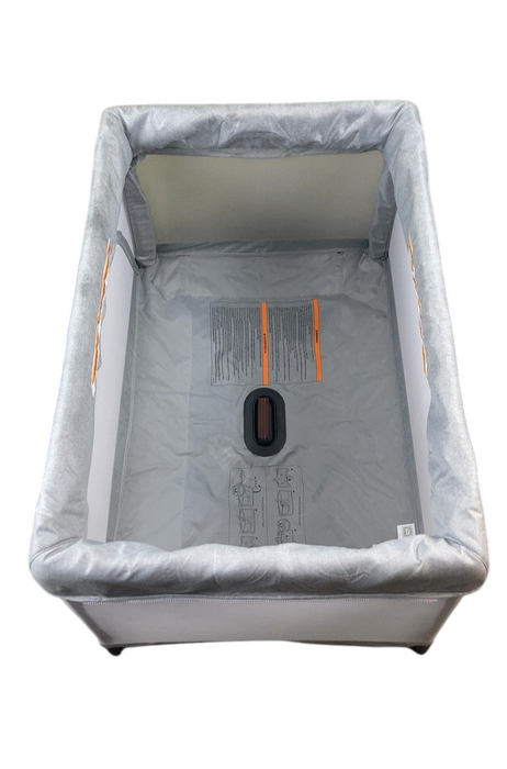 Shop UPPAbaby REMI Playard, Stella (Grey Brushed Melange) at GoodBuy Gear