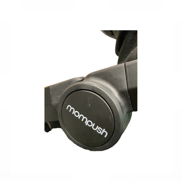 Shop Mompush Meteor 2 Stroller, 2026, Black, Black Frame at GoodBuy Gear