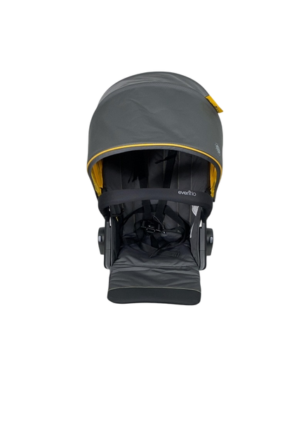 Evenflo Pivot Xplore Stroller Wagon Second Seat, Adventurer Gray