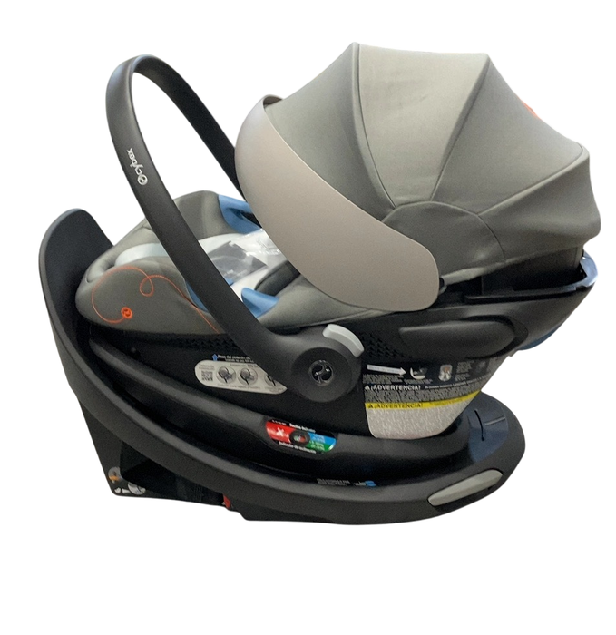 Shop Cybex Aton G Swivel Infant Car Seat And Base, 2024, Lava Grey at GoodBuy Gear