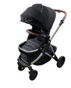 Shop Mockingbird Single 2.0 Stroller, 2025, Black, Silver With Penny Leather, Windowpane at GoodBuy Gear