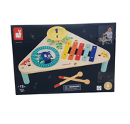 Shop Janod Gioia Music Table with Drum, Cymbal, and Xylophone at GoodBuy Gear
