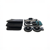 Shop Wonderfold W2 Original Multifunctional Double Stroller Wagon, 2024, Black at GoodBuy Gear