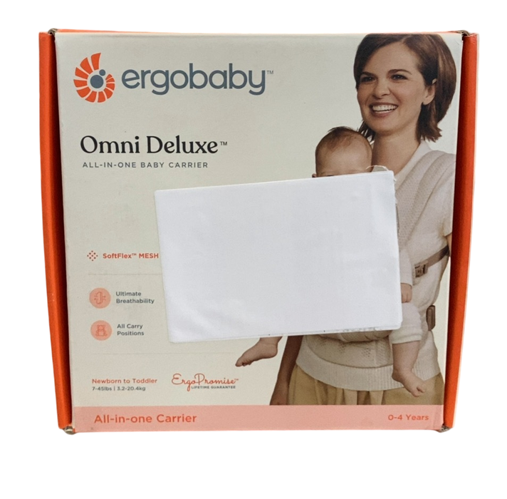 Shop Ergobaby Omni Deluxe Baby Carrier, Natural Beige at GoodBuy Gear