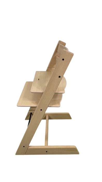Shop Stokke Tripp Trapp High Chair With Baby Set, Oak Natural, 2 at GoodBuy Gear