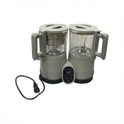 Shop Babymoov Duo Meal Glass Food Maker, Celadon Green at GoodBuy Gear