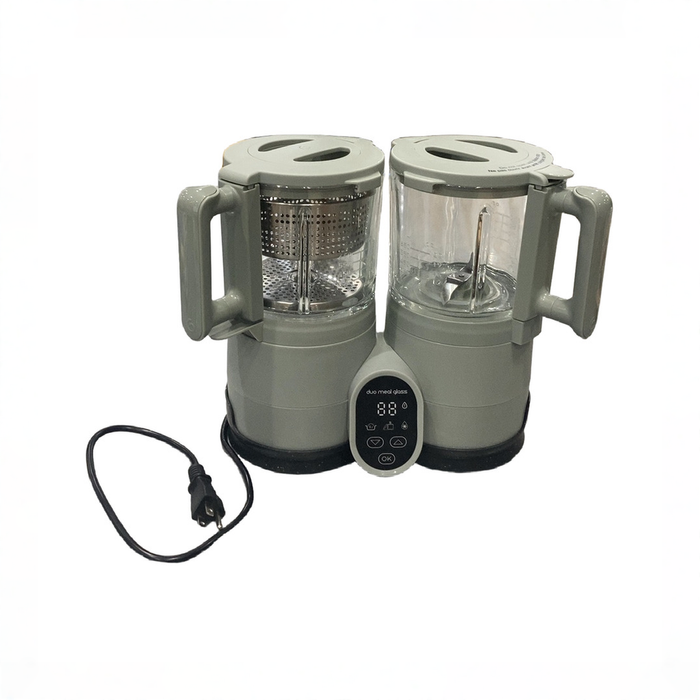 Shop Babymoov Duo Meal Glass Food Maker, Celadon Green at GoodBuy Gear