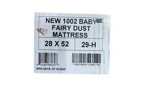 Shop Dream On Me Baby Fairy Dust Crib And Toddler Bed Mattress at GoodBuy Gear