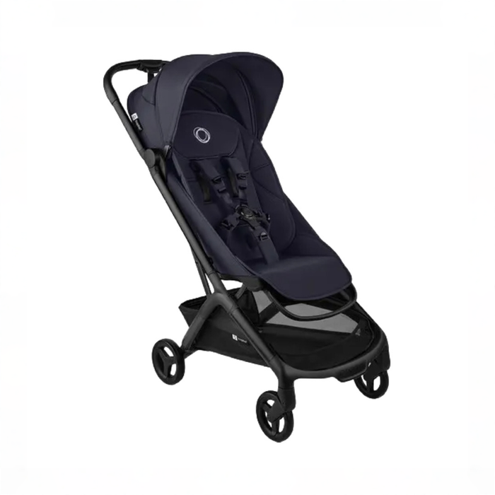 Shop Bugaboo Butterfly 2 Stroller, 2025, Black, Deep Indigo, Deep Indigo at GoodBuy Gear