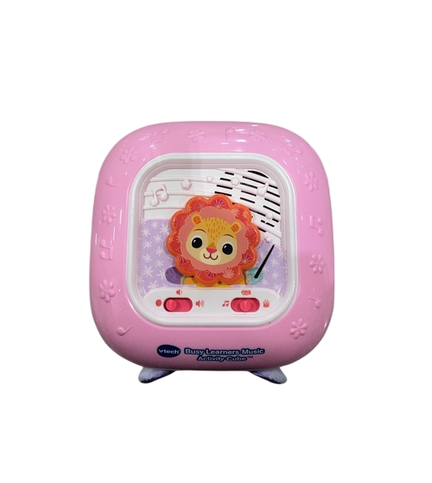 Shop VTech Baby Busy Learners Music Activity Cube, Pink at GoodBuy Gear