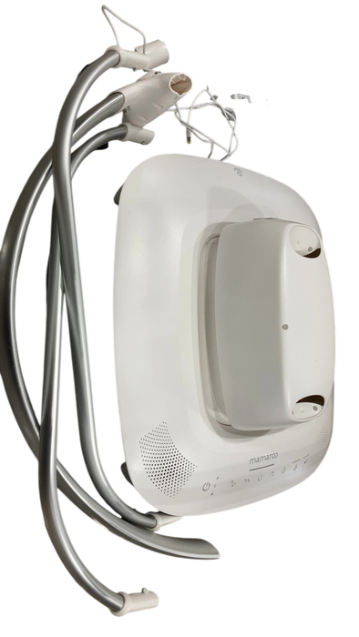 Shop UPPAbaby Mamaroo Smart Swing, Charlie (Sand Melange) at GoodBuy Gear