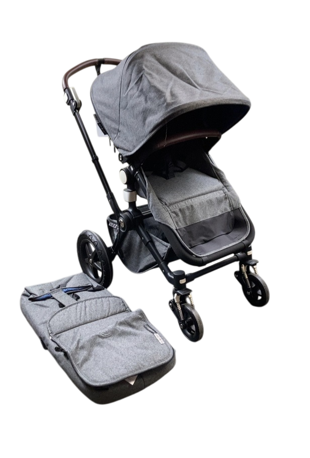 Bugaboo Cameleon3 Stroller, 2016, Black, Grey Melange, Grey Melange