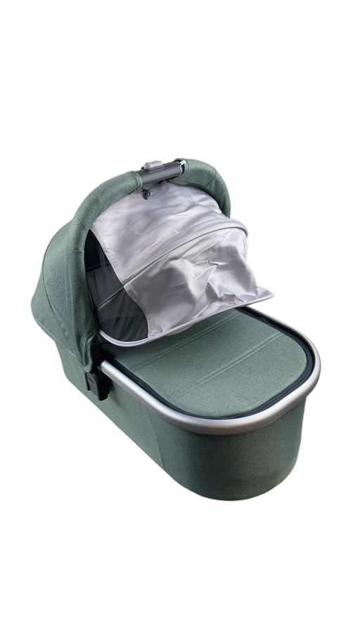 Shop UPPAbaby V2 Bassinet, Emmett (Green Melange) at GoodBuy Gear