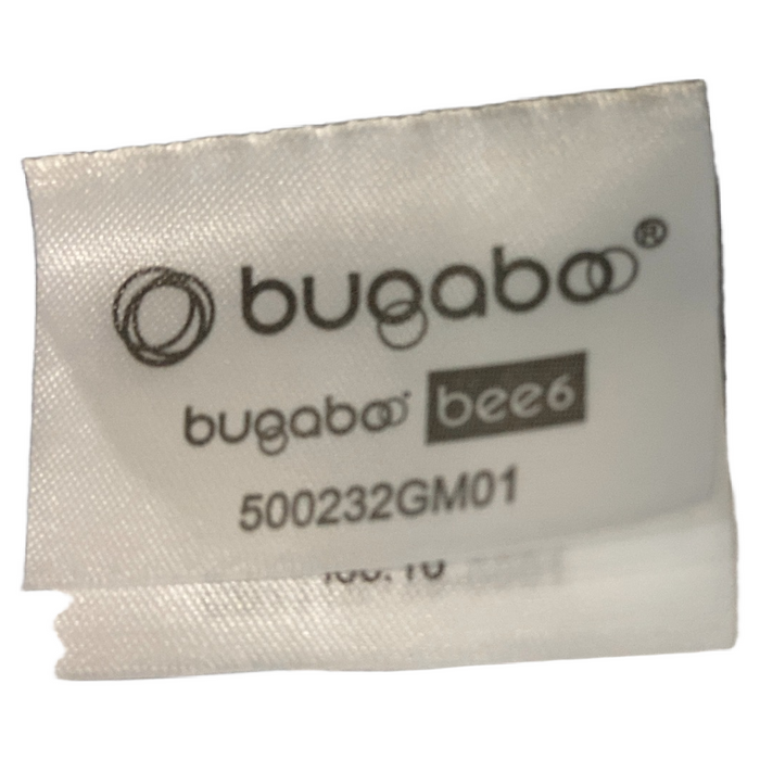Shop Bugaboo Bee 6 Seat Fabric, Grey Performance at GoodBuy Gear
